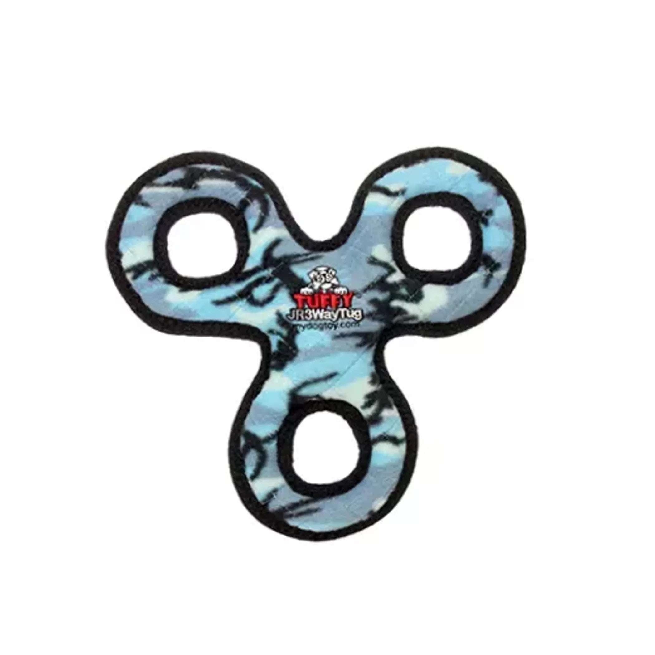 Tuffy Jr 3WayTug Red Paw