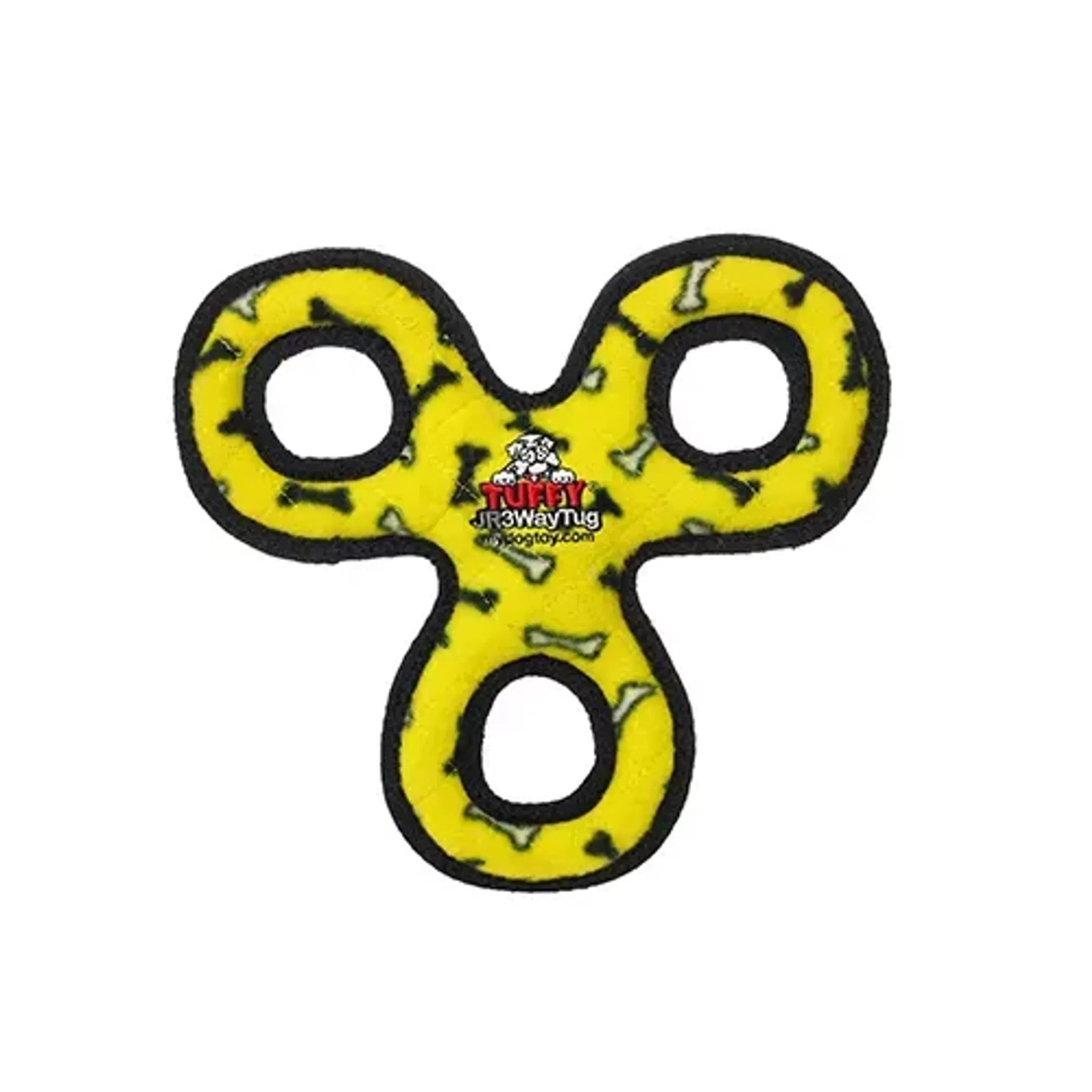 Tuffy Jr 3WayTug Red Paw
