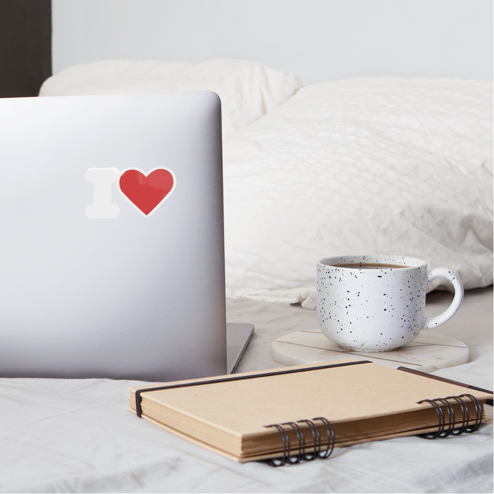 Sticker - white glossy