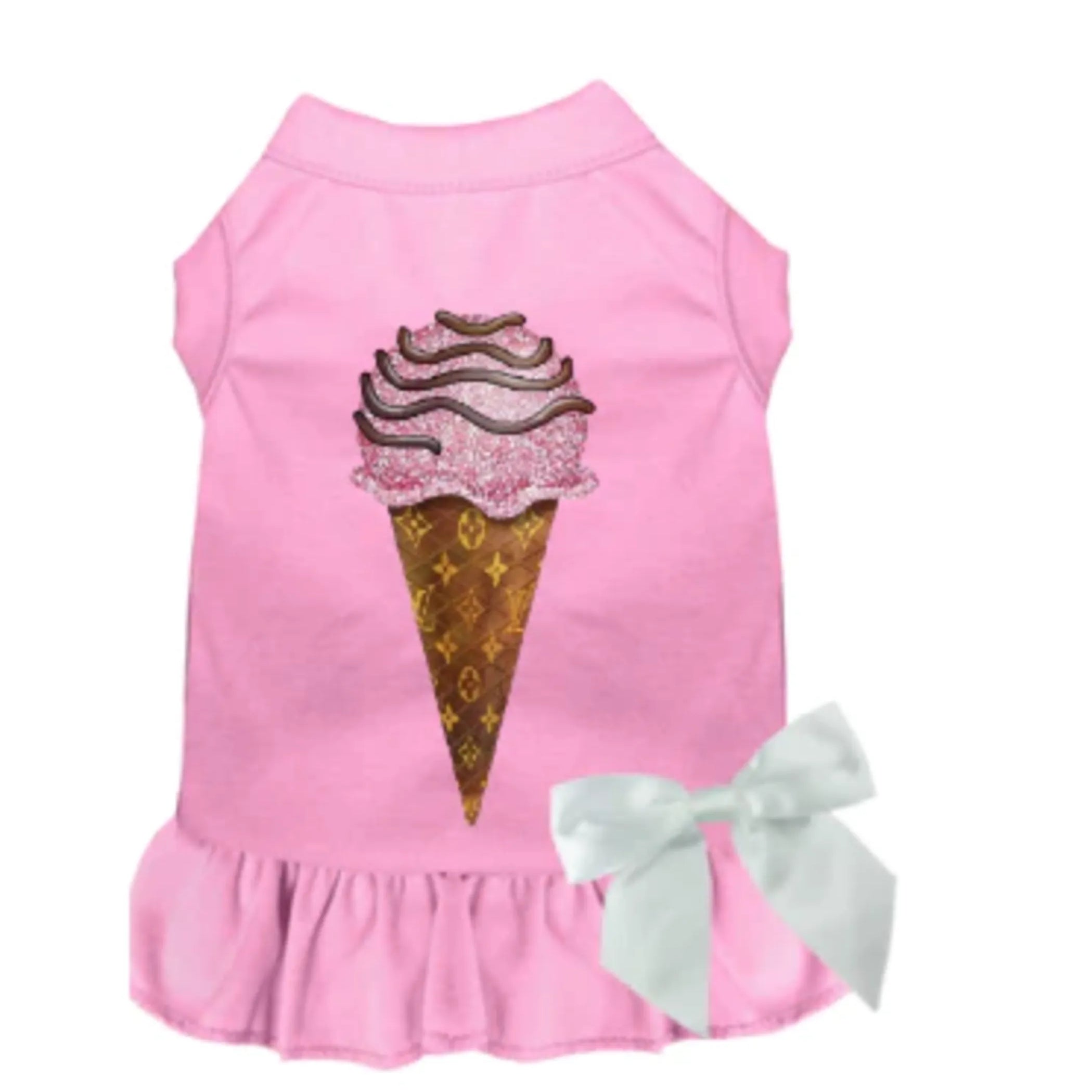 My Favorite Chewy Vuitton Ice Cream Dress