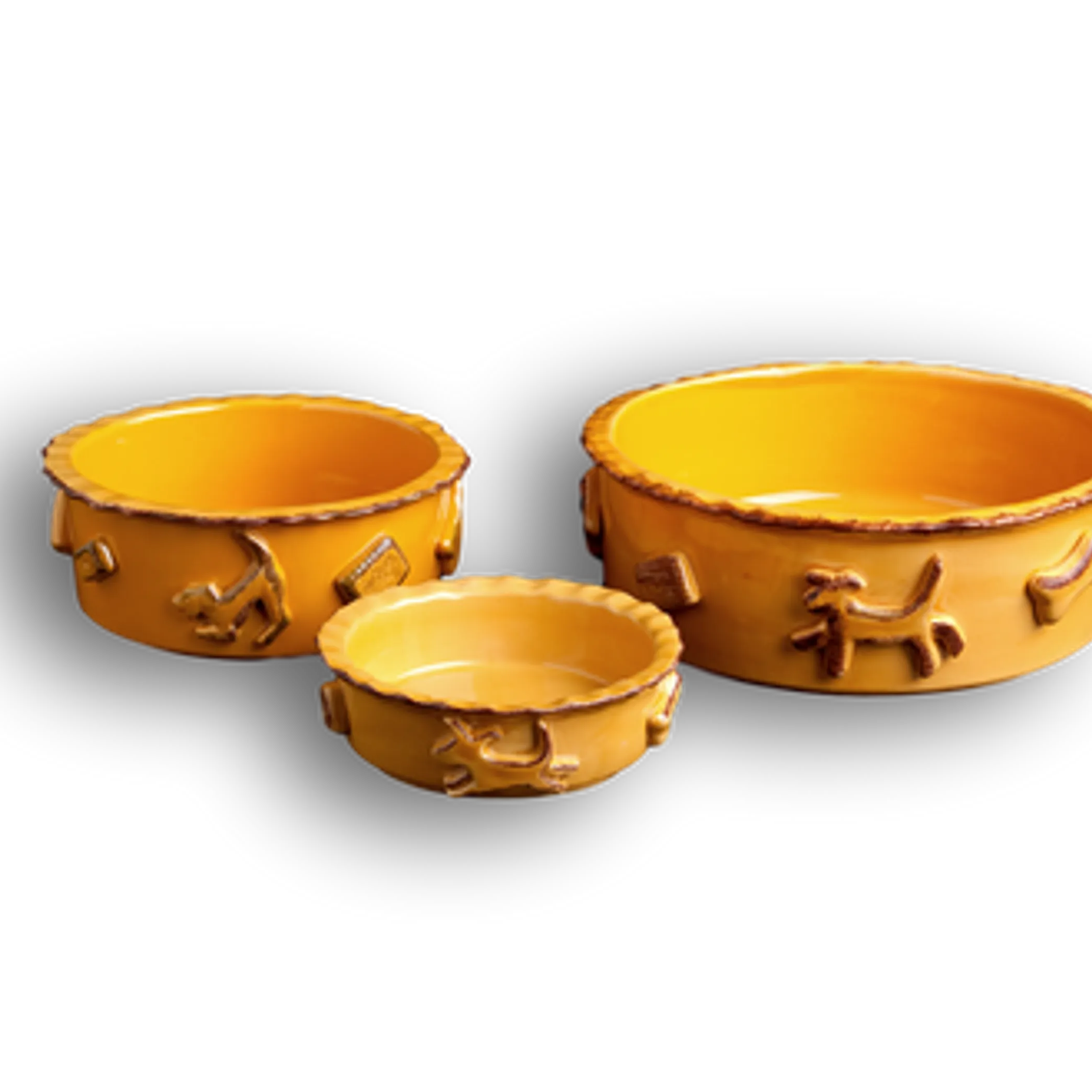 Carmel Ceramica Dog Food/Water Bowl